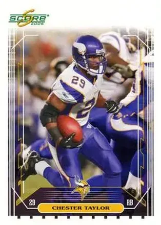 2006 Score #19b - Chester Taylor - Minnesota Vikings