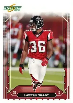 2006 Score #29b - Lawyer Milloy - Atlanta Falcons