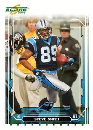 2006 Score #34 - Steve Smith Sr. - Carolina Panthers