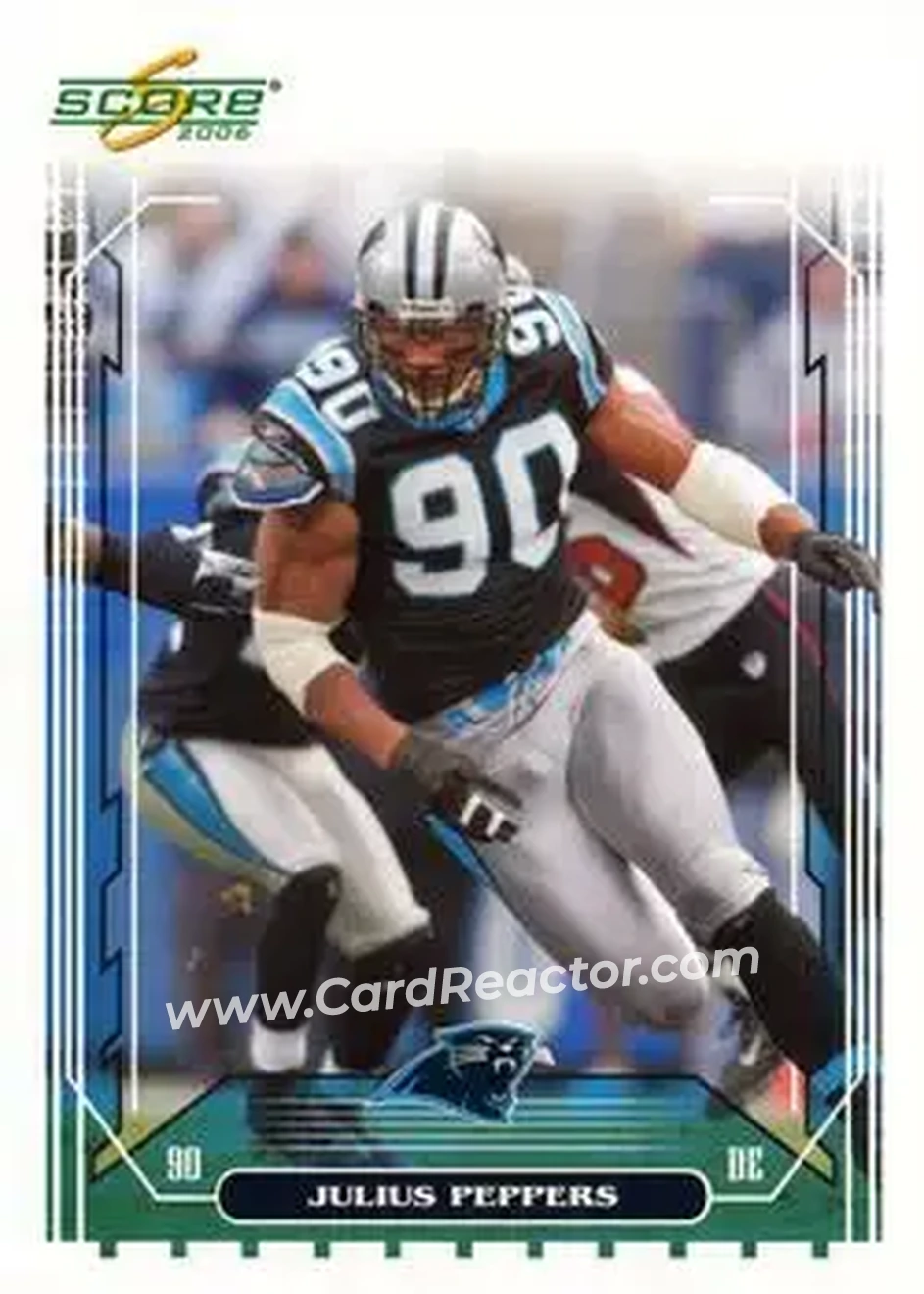 2006 Score #35 - Julius Peppers - Carolina Panthers - Front