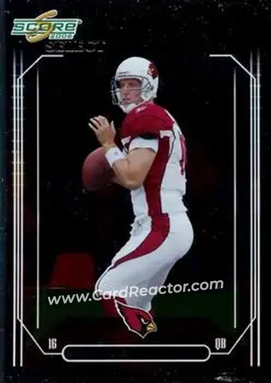 2006 Score Select #8 - John Navarre - Arizona Cardinals - Front