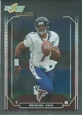2006 Score Select #9 - Michael Vick - Atlanta Falcons