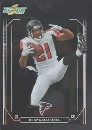 2006 Score Select #15 - DeAngelo Hall - Atlanta Falcons
