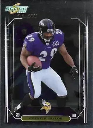 2006 Score Select #19 - Chester Taylor - Minnesota Vikings