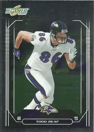 2006 Score Select #22 - Todd Heap - Baltimore Ravens