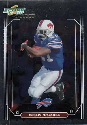 2006 Score Select #26 - Willis McGahee - Buffalo Bills