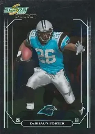 2006 Score Select #33 - DeShaun Foster - Carolina Panthers