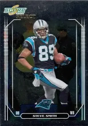 2006 Score Select #34 - Steve Smith Sr. - Carolina Panthers