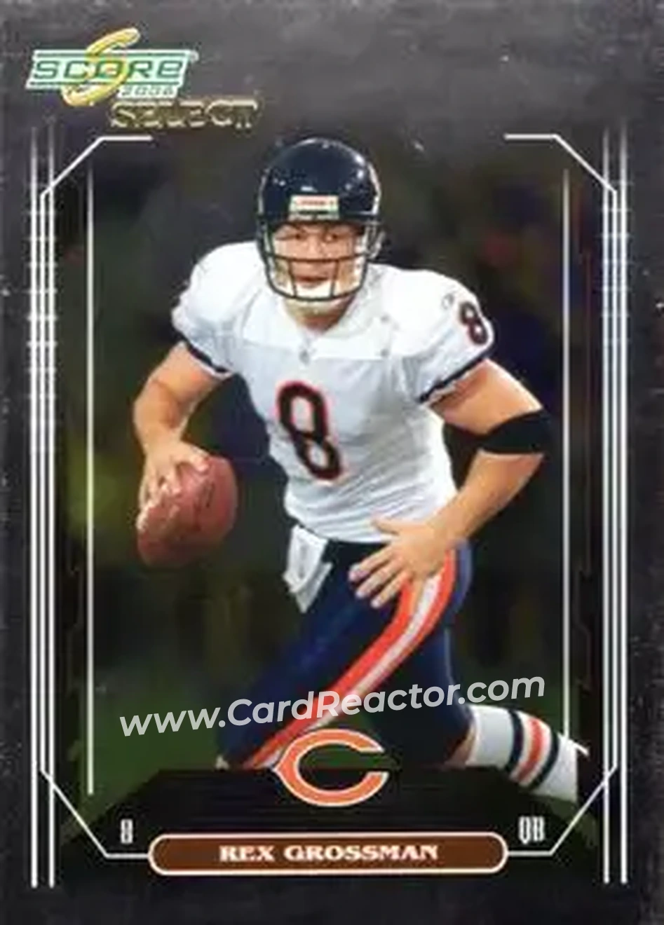 2006 Score Select #42 - Rex Grossman - Chicago Bears - Front