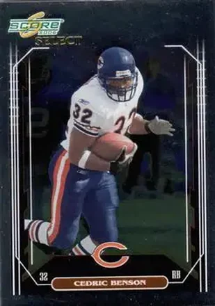 2006 Score Select #44 - Cedric Benson - Chicago Bears