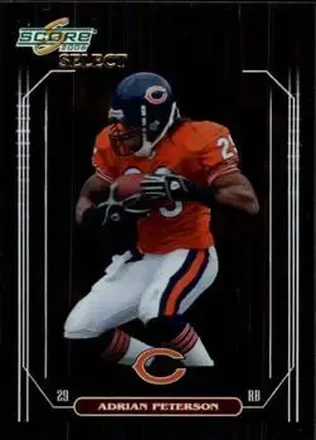 2006 Score Select #50 - Adrian Peterson - Chicago Bears