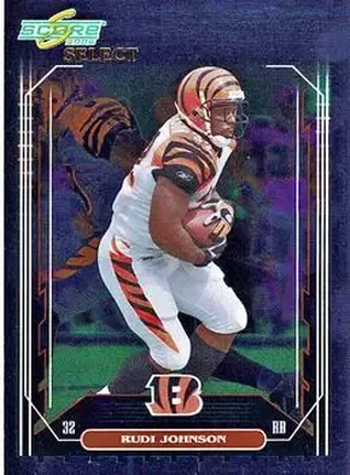 2006 Score Select #54 - Rudi Johnson - Cincinnati Bengals