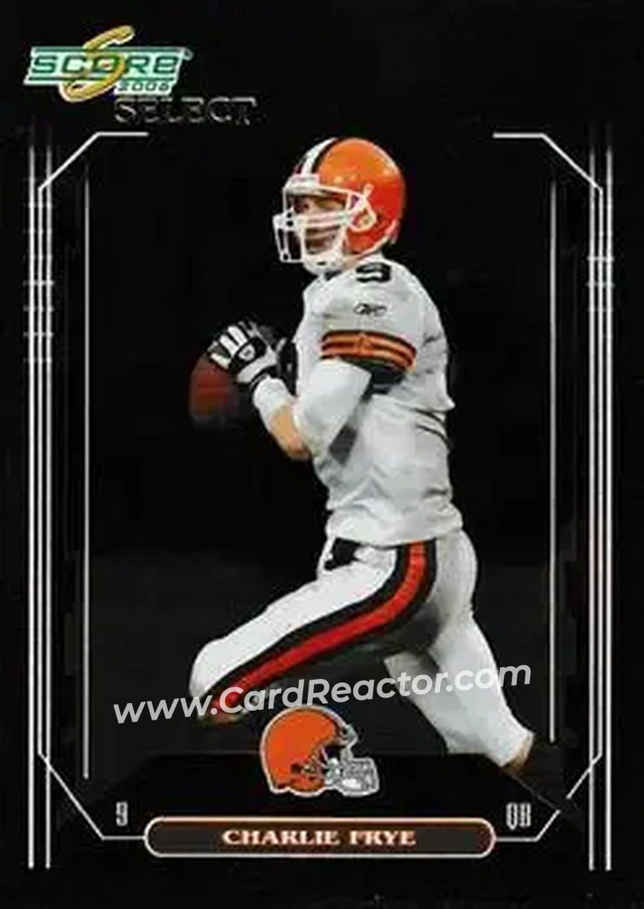 2006 Score Select #61 - Charlie Frye - Cleveland Browns - Front