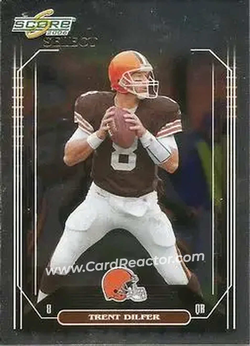 2006 Score Select #66 - Trent Dilfer - Cleveland Browns - Front