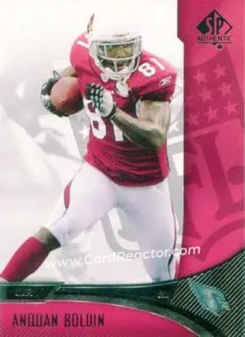 2006 SP Authentic #3 - Anquan Boldin - Arizona Cardinals - Front