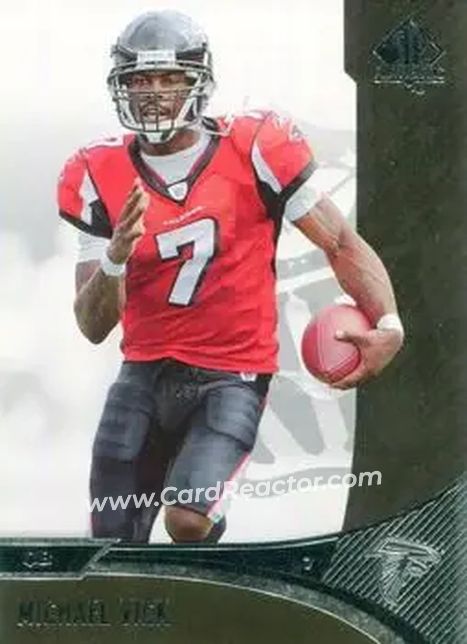 2006 SP Authentic #4 - Michael Vick - Atlanta Falcons - Front