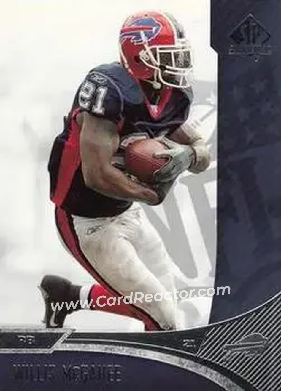 2006 SP Authentic #10 - Willis McGahee - Buffalo Bills - Front