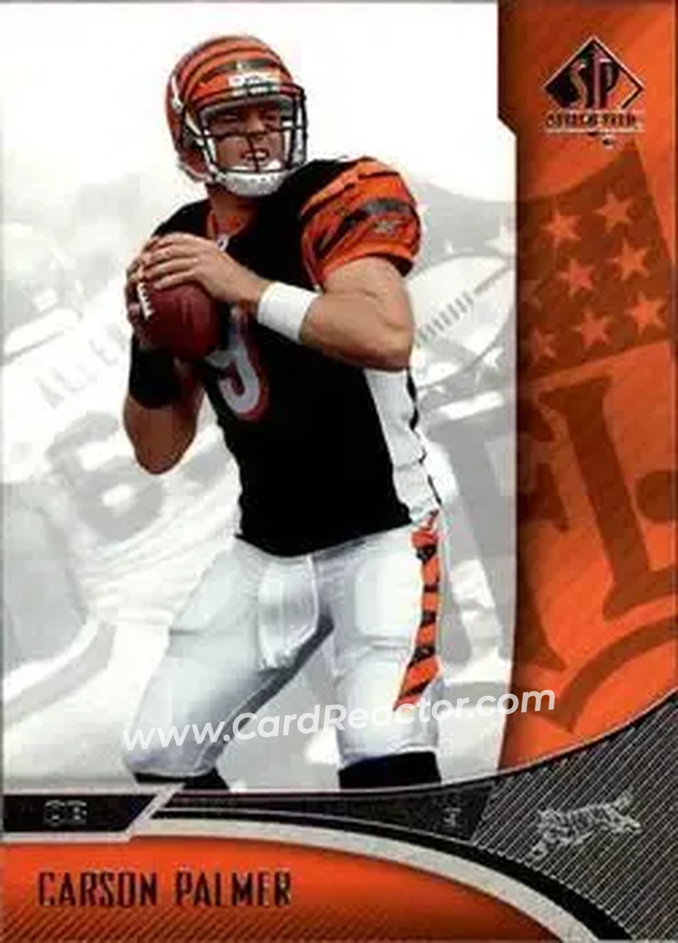 2006 SP Authentic #18 - Carson Palmer - Cincinnati Bengals - Front