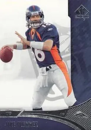 Jake Plummer · 2006 SP Authentic #27
