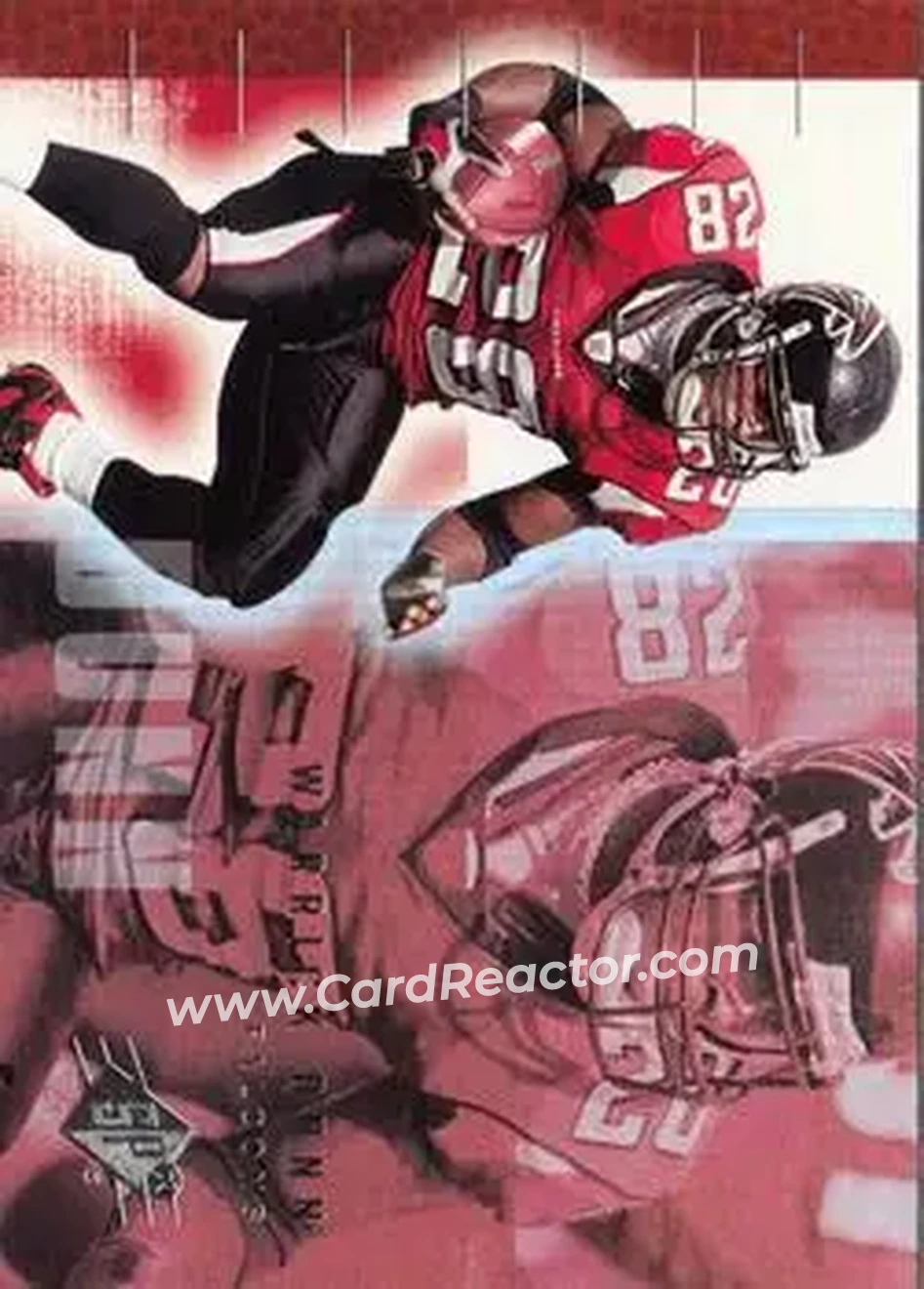 2006 SPx #5 - Warrick Dunn - Atlanta Falcons - Front