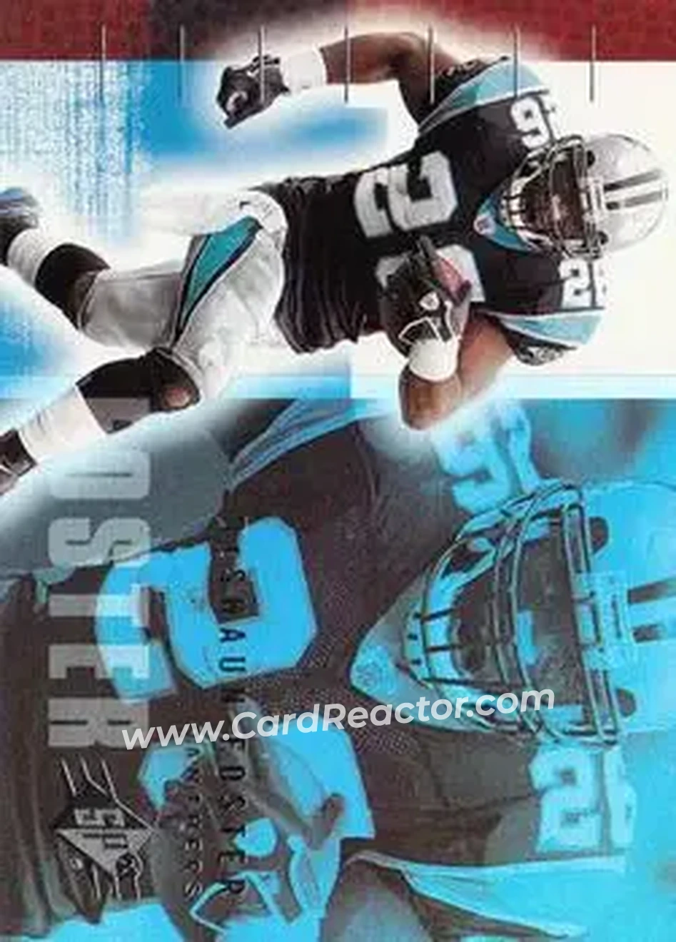 2006 SPx #14 - DeShaun Foster - Carolina Panthers - Front