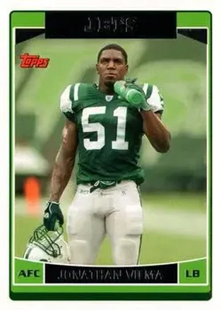 2006 Topps #1 - Jonathan Vilma - New York Jets