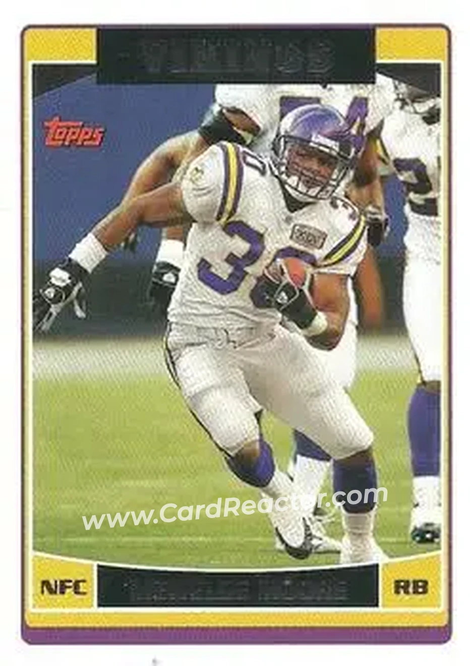 2006 Topps #2 - Mewelde Moore - Minnesota Vikings - Front