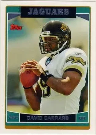 2006 Topps #6 - David Garrard - Jacksonville Jaguars