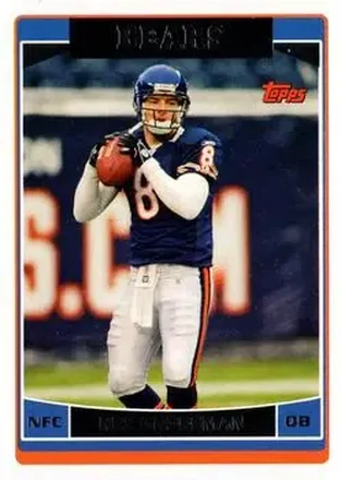 2006 Topps #8 - Rex Grossman - Chicago Bears
