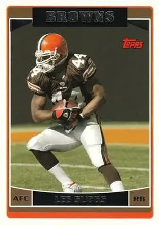 2006 Topps #9 - Lee Suggs - Cleveland Browns