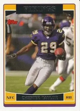 2006 Topps #11 - Chester Taylor - Minnesota Vikings