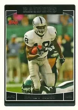2006 Topps #12 - Randy Moss - Oakland Raiders