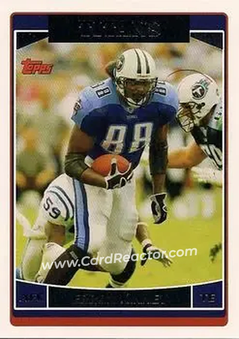 2006 Topps #19 - Erron Kinney - Tennessee Titans - Front