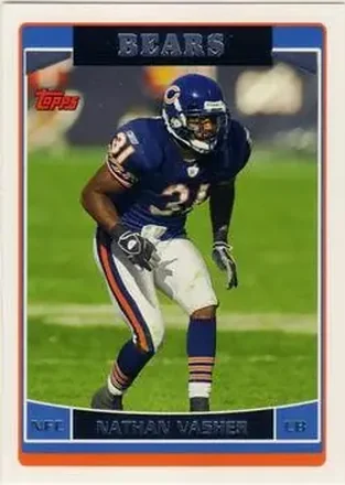 2006 Topps #23 - Nathan Vasher - Chicago Bears