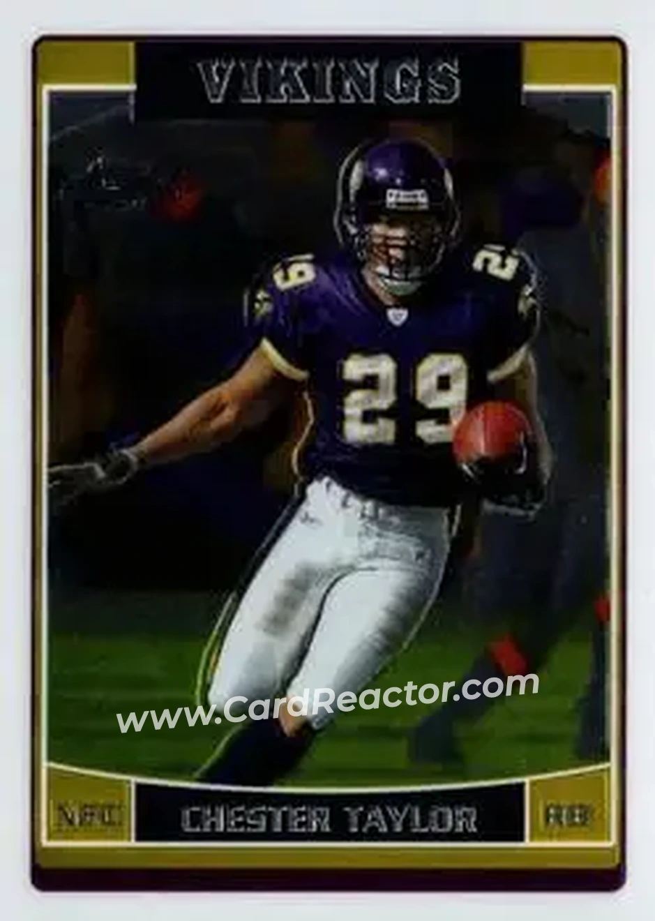 2006 Topps Chrome #2 - Chester Taylor - Minnesota Vikings - Front