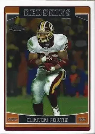 2006 Topps Chrome #5 - Clinton Portis - Washington Redskins