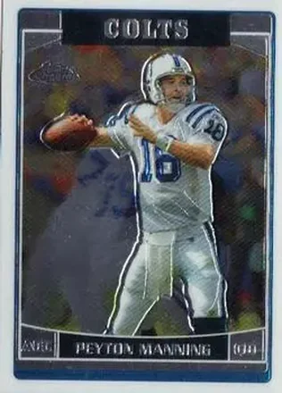 2006 Topps Chrome #8 - Peyton Manning - Indianapolis Colts