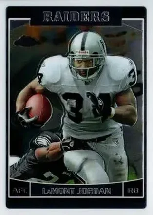 2006 Topps Chrome #9 - LaMont Jordan - Oakland Raiders