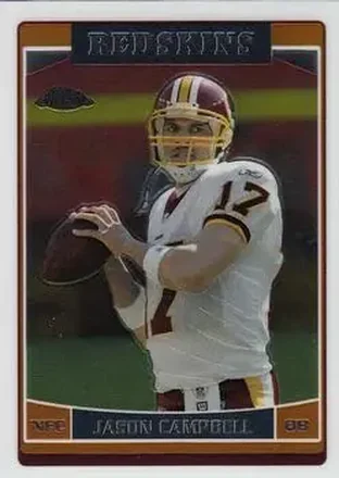 2006 Topps Chrome #13 - Jason Campbell - Washington Redskins