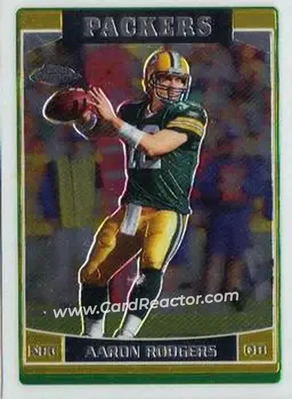 2006 Topps Chrome #14 - Aaron Rodgers - Green Bay Packers - Front
