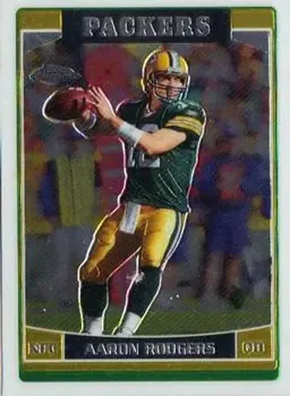 2006 Topps Chrome #14 - Aaron Rodgers - Green Bay Packers