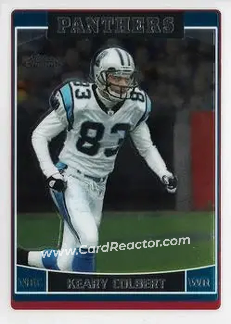 2006 Topps Chrome #17 - Keary Colbert - Carolina Panthers - Front