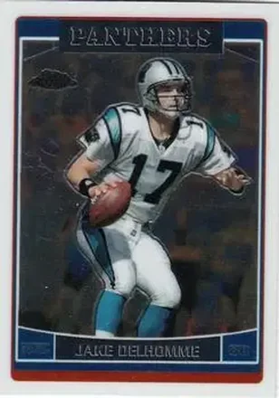 2006 Topps Chrome #22 - Jake Delhomme - Carolina Panthers