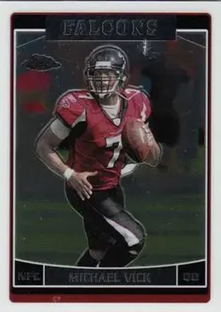 2006 Topps Chrome #28 - Michael Vick - Atlanta Falcons