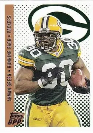 2006 Topps Draft Picks & Prospects #2 - Ahman Green - Green Bay Packers