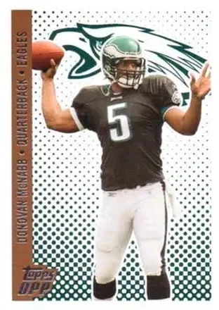 2006 Topps Draft Picks & Prospects #5 - Donovan McNabb - Philadelphia Eagles