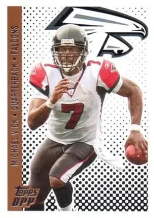 2006 Topps Draft Picks & Prospects #7 - Michael Vick - Atlanta Falcons