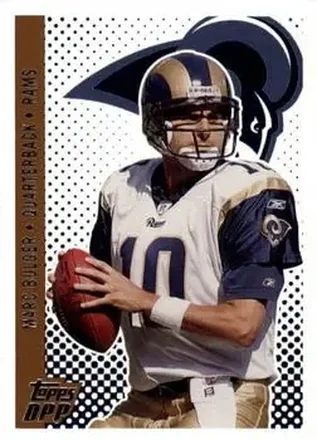 2006 Topps Draft Picks & Prospects #10 - Marc Bulger - St. Louis Rams