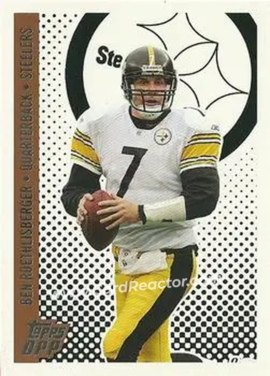 2006 Topps Draft Picks & Prospects #11 - Ben Roethlisberger - Pittsburgh Steelers - Front