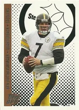 2006 Topps Draft Picks & Prospects #11 - Ben Roethlisberger - Pittsburgh Steelers